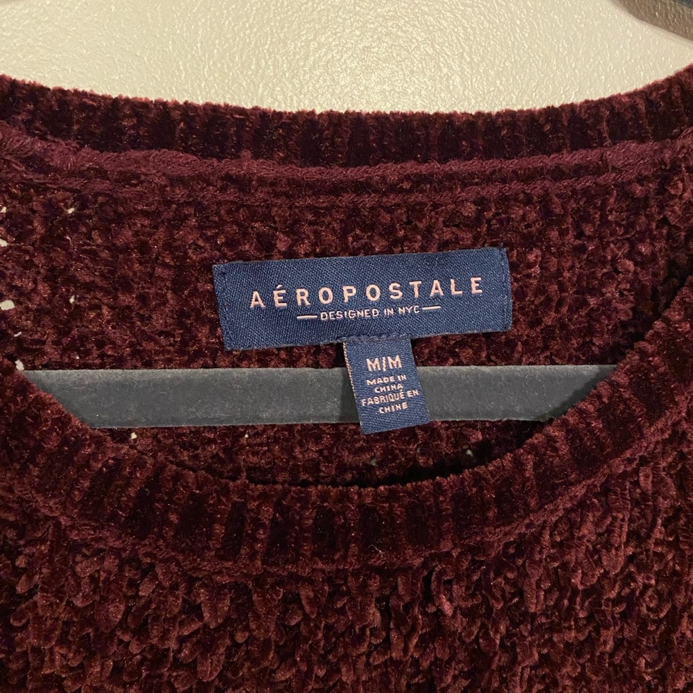 Maroon Velvety Knit! - Picture 4 of 4